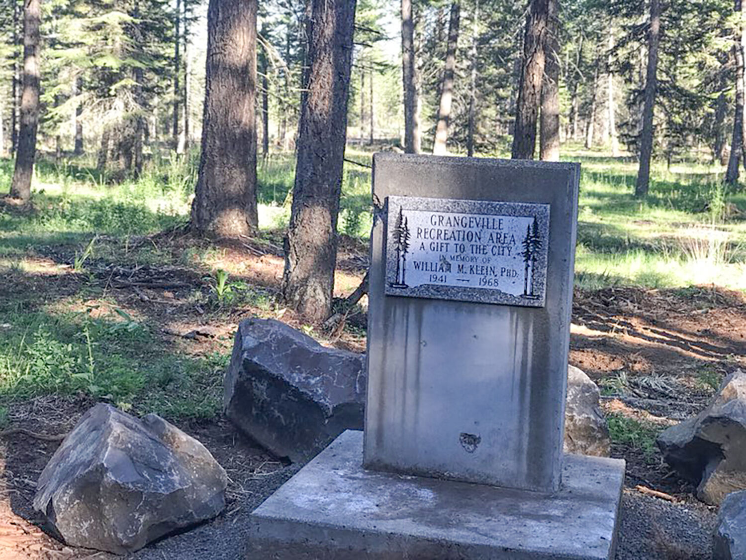 Klein memorial photo